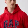 Yetişkin Vintagesoft Arch Logo Kapüşonlu Sweatshirt