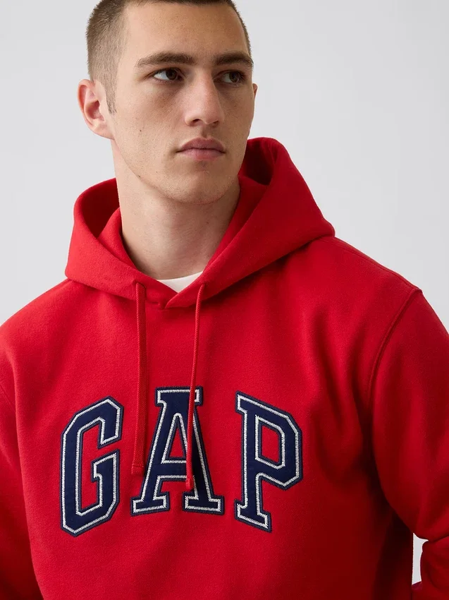 Yetişkin Vintagesoft Arch Logo Kapüşonlu Sweatshirt