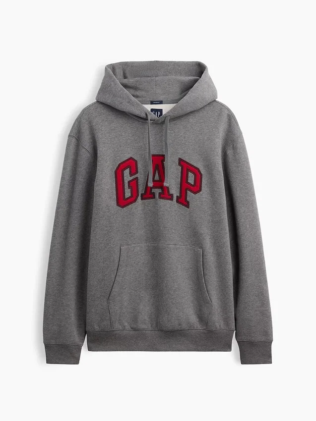Yetişkin Vintagesoft Arch Logo Kapüşonlu Sweatshirt