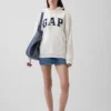 Yetişkin Vintagesoft Arch Logo Kapüşonlu Sweatshirt