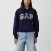 Yetişkin Vintagesoft Arch Logo Kapüşonlu Sweatshirt