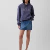 Yetişkin Vintagesoft Arch Logo Kapüşonlu Sweatshirt