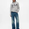 Yetişkin Vintagesoft Arch Logo Kapüşonlu Sweatshirt