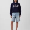 Yetişkin Vintagesoft Arch Logo Kapüşonlu Sweatshirt
