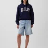 Yetişkin Vintagesoft Arch Logo Kapüşonlu Sweatshirt