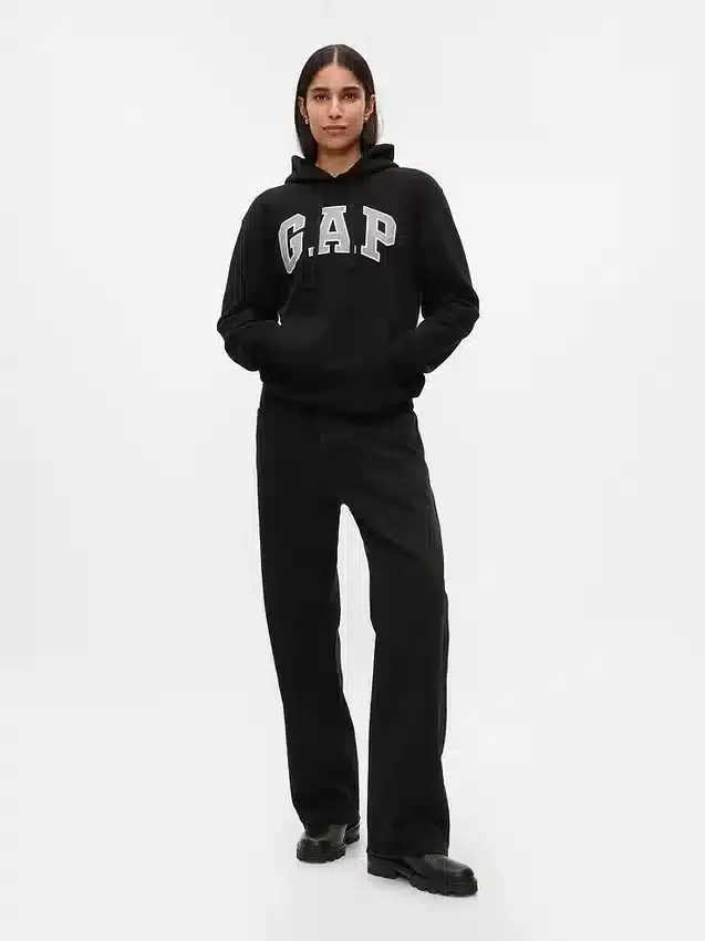 Yetişkin Vintagesoft Arch Logo Kapüşonlu Sweatshirt