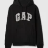 Yetişkin Vintagesoft Arch Logo Kapüşonlu Sweatshirt