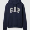 Yetişkin Vintagesoft Arch Logo Kapüşonlu Sweatshirt