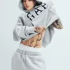 Yetişkin Vintagesoft Arch Logo Kapüşonlu Sweatshirt