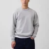 Yetişkin Vintagesoft Bisiklet Yaka Sweatshirt