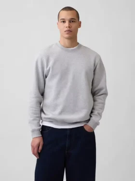 Yetişkin Vintagesoft Bisiklet Yaka Sweatshirt