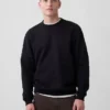 Yetişkin Vintagesoft Bisiklet Yaka Sweatshirt