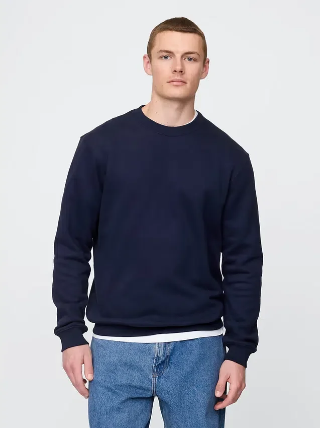Yetişkin Vintagesoft Bisiklet Yaka Sweatshirt