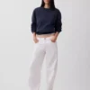 Yetişkin Vintagesoft Bisiklet Yaka Sweatshirt