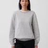 Yetişkin Vintagesoft Bisiklet Yaka Sweatshirt
