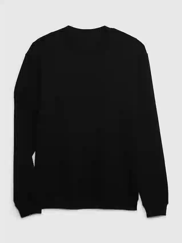 Yetişkin Vintagesoft Bisiklet Yaka Sweatshirt