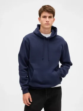 Yetişkin Vintagesoft Bol Kesim Kapüşonlu Sweatshirt