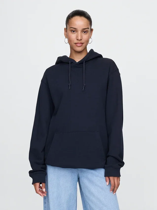 Yetişkin Vintagesoft Bol Kesim Kapüşonlu Sweatshirt