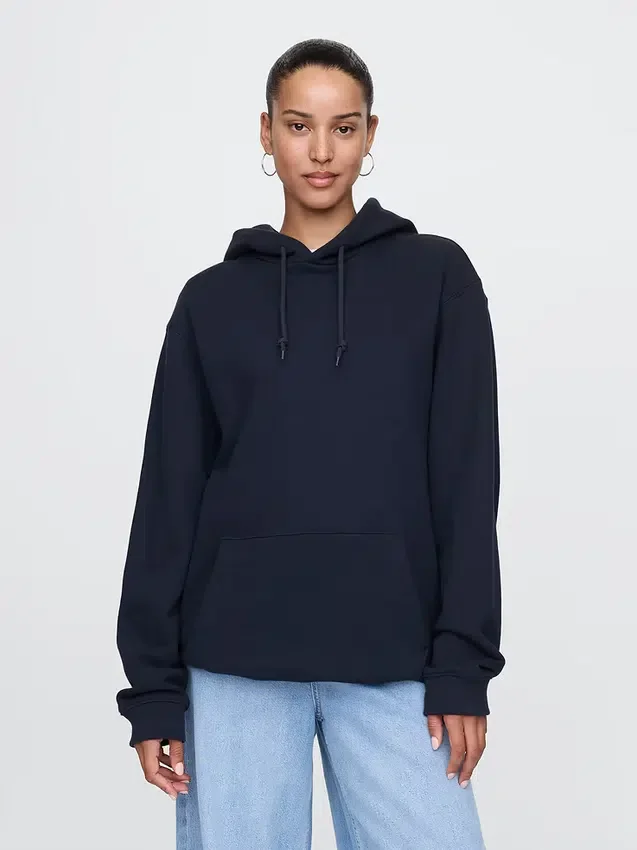 Yetişkin Vintagesoft Bol Kesim Kapüşonlu Sweatshirt
