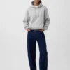 Yetişkin Vintagesoft Bol Kesim Kapüşonlu Sweatshirt