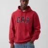 Yetişkin Vintagesoft Geniş Kesim Logolu Kapüşonlu Sweatshirt