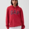 Yetişkin Vintagesoft Geniş Kesim Logolu Kapüşonlu Sweatshirt