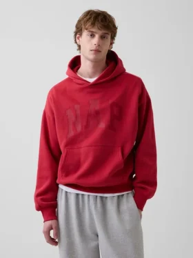 Yetişkin Vintagesoft Nap Logo Kapüşonlu Sweatshirt