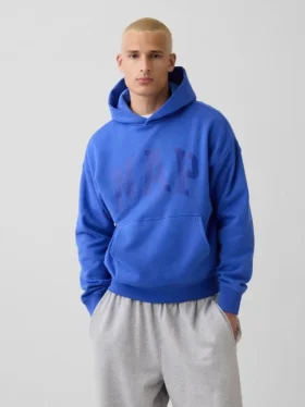 Yetişkin Vintagesoft Nap Logo Kapüşonlu Sweatshirt