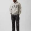 Yetişkin Vintagesoft Nap Logo Kapüşonlu Sweatshirt