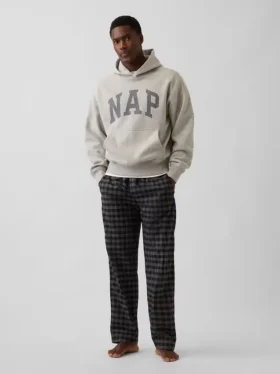 Yetişkin Vintagesoft Nap Logo Kapüşonlu Sweatshirt