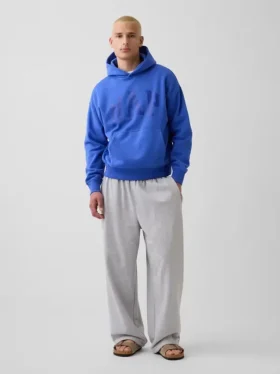 Yetişkin Vintagesoft Nap Logo Kapüşonlu Sweatshirt