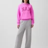 Yetişkin Vintagesoft Nap Logo Kapüşonlu Sweatshirt
