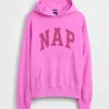Yetişkin Vintagesoft Nap Logo Kapüşonlu Sweatshirt