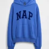 Yetişkin Vintagesoft Nap Logo Kapüşonlu Sweatshirt