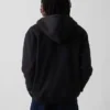 Yetişkin Vintagesoft Rahat Fermuarlı Kapüşonlu Sweatshirt