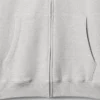 Yetişkin Vintagesoft Rahat Fermuarlı Kapüşonlu Sweatshirt