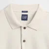 Yetişkinler İçin Ağır Dokuma Oversized Polo Tişört