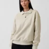 Yetişkinler İçin Ağır Dokuma Oversized Polo Tişört