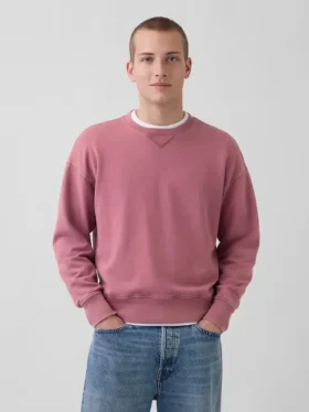 Yetişkinler İçin Ağır Fransız Terli Oversized Sweatshirt