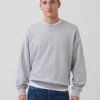 Yetişkinler İçin Ağır Fransız Terli Oversized Sweatshirt