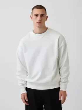 Yetişkinler İçin Ağır Fransız Terli Oversized Sweatshirt