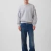Yetişkinler İçin Ağır Fransız Terli Oversized Sweatshirt