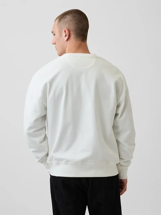 Yetişkinler İçin Ağır Fransız Terli Oversized Sweatshirt