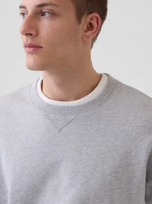 Yetişkinler İçin Ağır Fransız Terli Oversized Sweatshirt