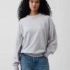 Yetişkinler İçin Ağır Fransız Terli Oversized Sweatshirt