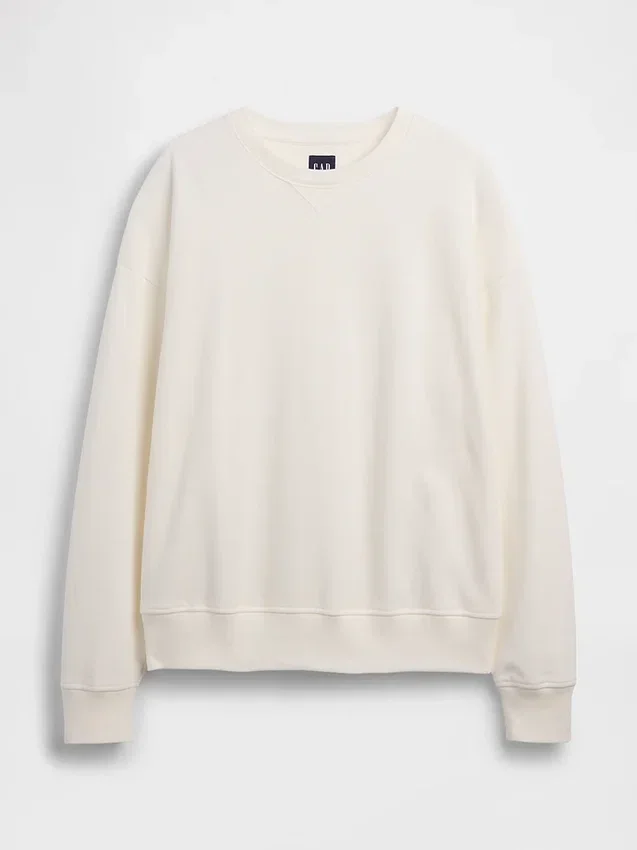Yetişkinler İçin Ağır Fransız Terli Oversized Sweatshirt