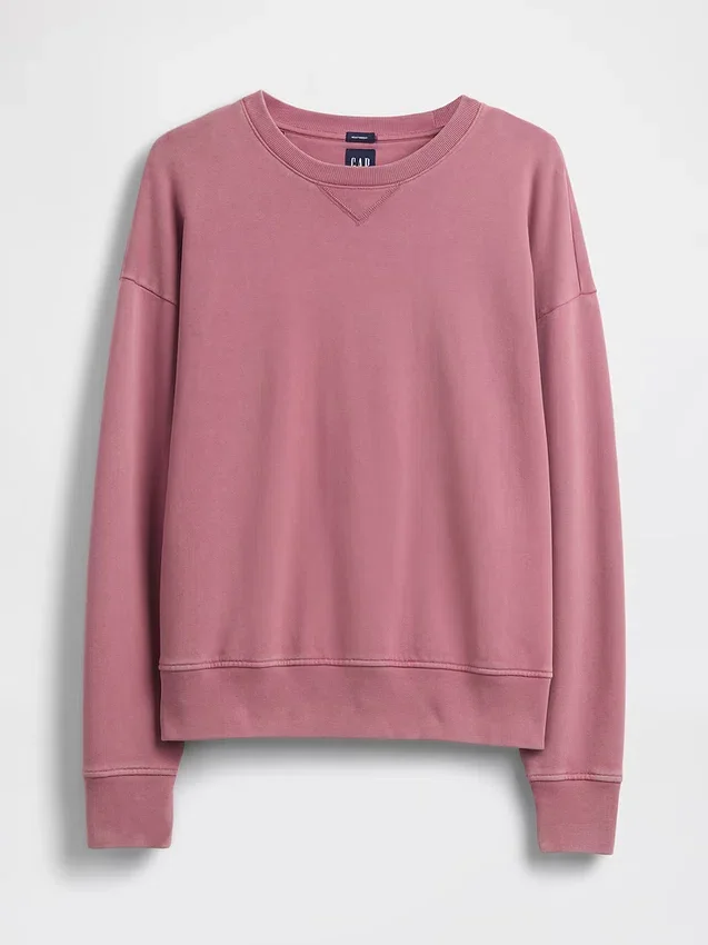 Yetişkinler İçin Ağır Fransız Terli Oversized Sweatshirt