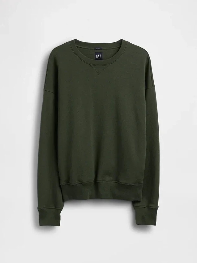 Yetişkinler İçin Ağır Fransız Terli Oversized Sweatshirt