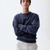 Yetişkinler İçin Ağır Fransız Terli Oversized Sweatshirt