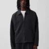 Yetişkinler İçin Ağır Kaliteli Oversized Fermuarlı Ceket